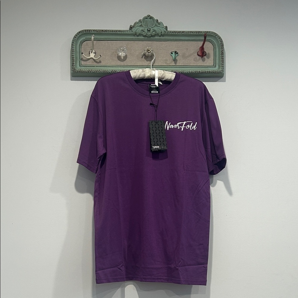 Genuine Grape Purple Short Sleeve Tee Never Fold Short Sleeve Large New